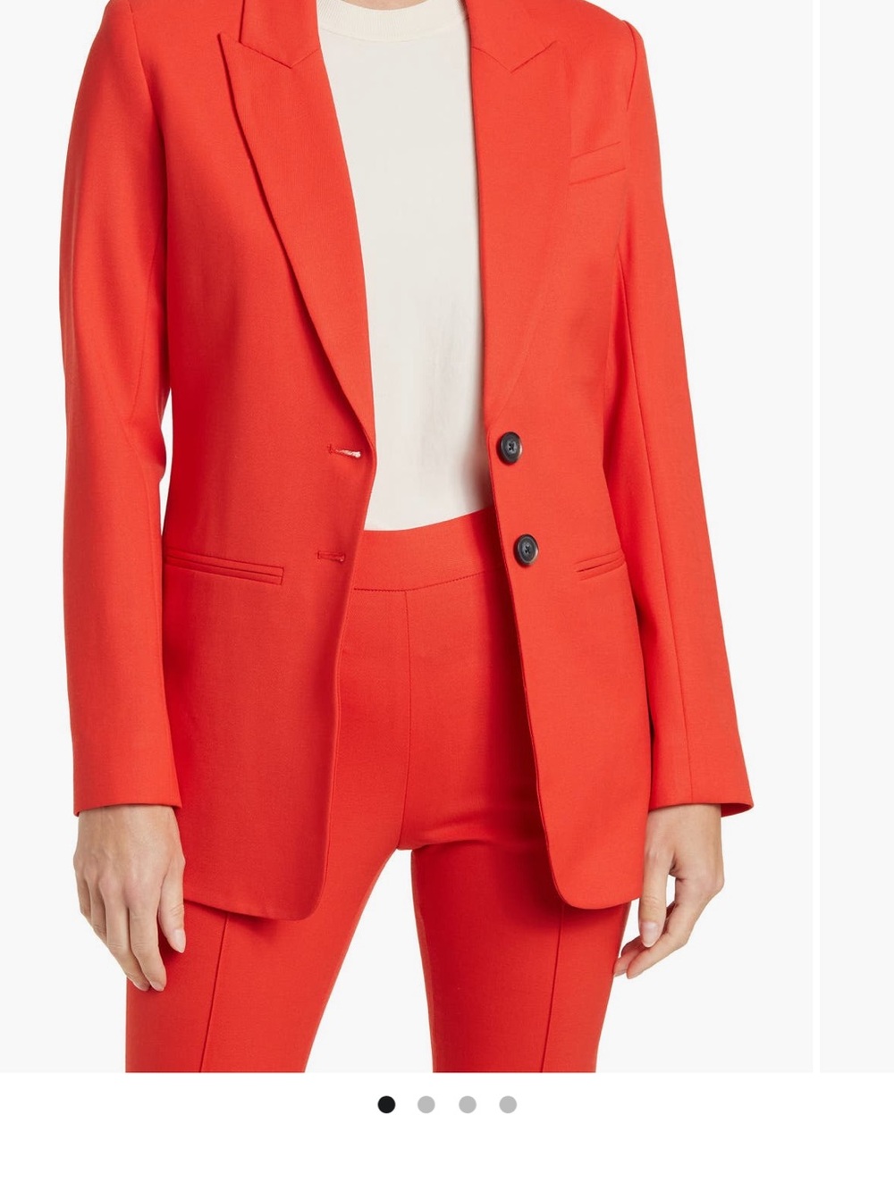 Argent Women's Red Blazer - Size 2